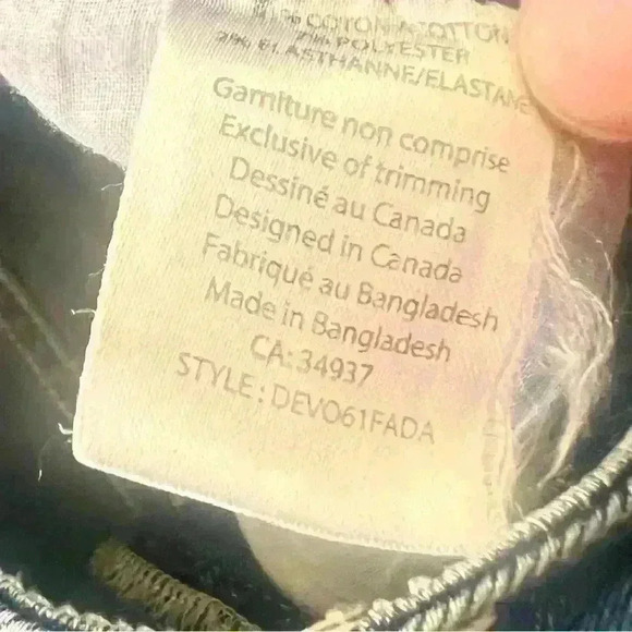 DEFROST BLUE JEAN HIGH RISE  WAIST SKINNY LEG SIZE 30 - Picture 4 of 13